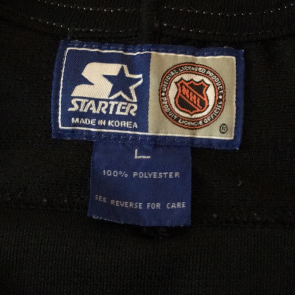 Vintage Chicago Black Hawks Starter Jersey - Picture 4 of 7